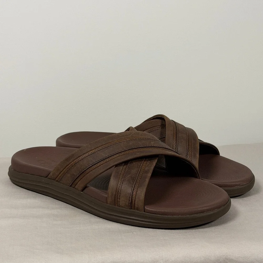 Sperry Gold Cup Size 9M Regatta X Strap Leather Sandals STS19037